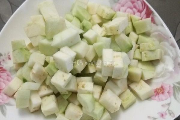茄子西红柿卤面的做法图解3