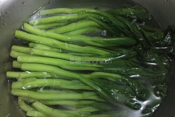 耗油菜心的做法图解3