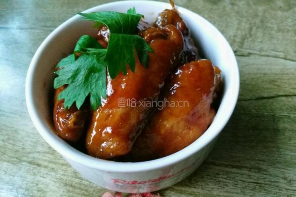 三杯鸡翅的做法图解13