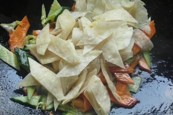 鸡蛋炒饼的做法图解7