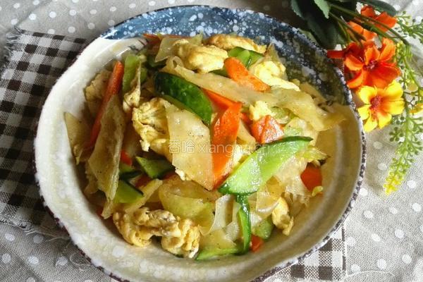 鸡蛋炒饼的做法图解9