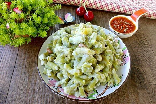 豆角麦饭的做法图解6