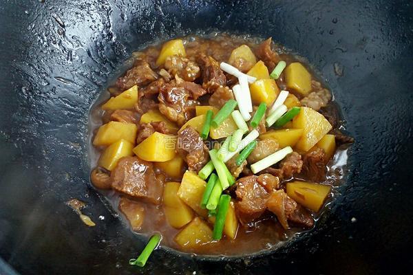 土豆炖牛腩的做法图解8