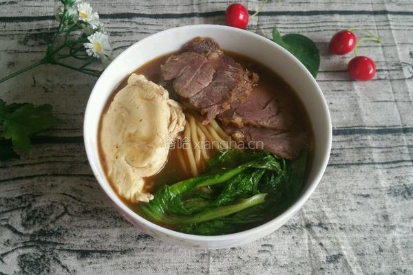 台湾牛肉面的做法图解8