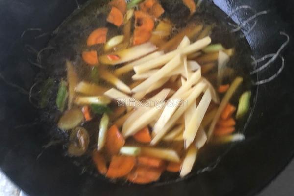 小白菜土豆汤的做法图解4
