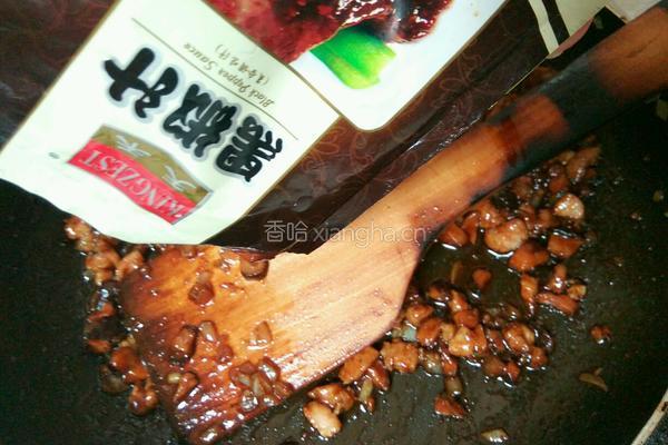 香菇炸酱面的做法图解8