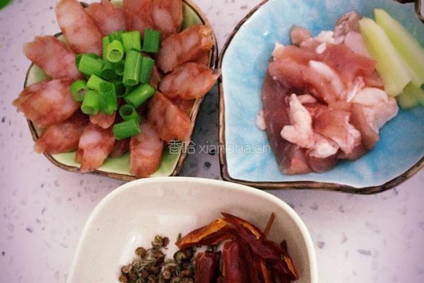 腊肠炖干豆角的做法图解6