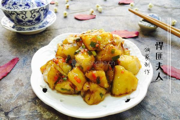 糖醋脆皮茄子的做法图解12