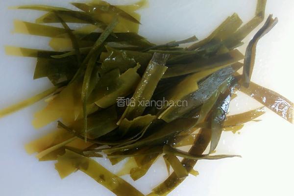 绿豆海带粥的做法图解3