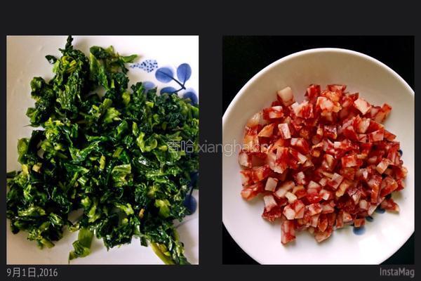 香肠菜饭的做法图解3