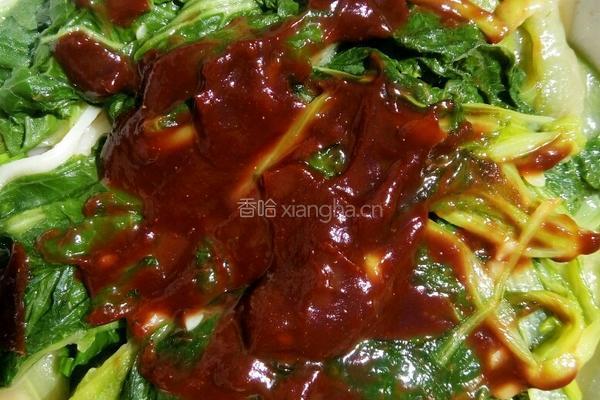 小白菜抄丝瓜的做法图解8