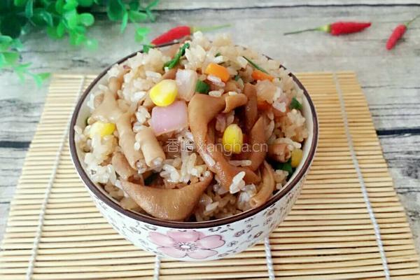 鸭肠炒饭的做法图解11
