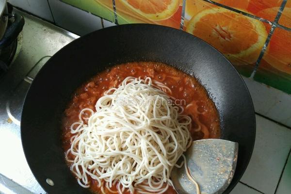 肉肉烩面的做法图解4