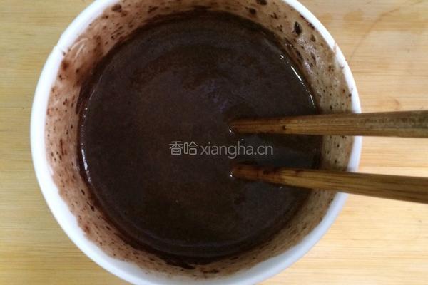 微波炉做蛋糕的做法图解9