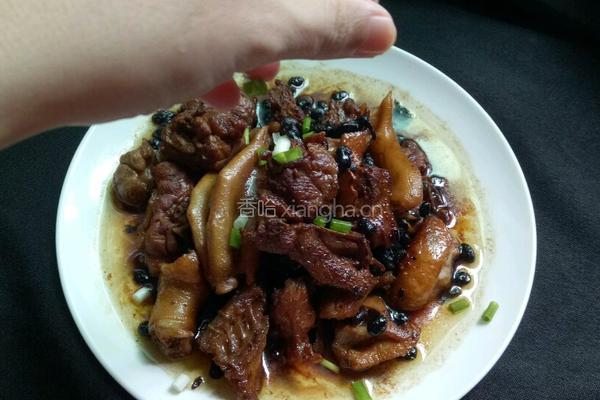豆豉鸭的做法图解7
