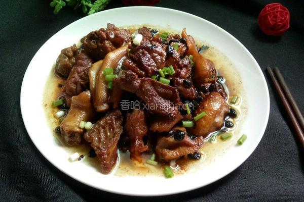 豆豉鸭的做法图解8