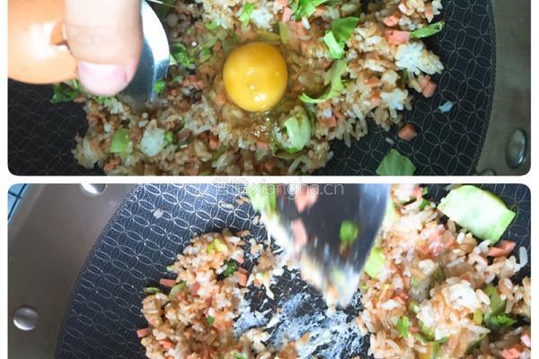家常随意小炒饭的做法图解12