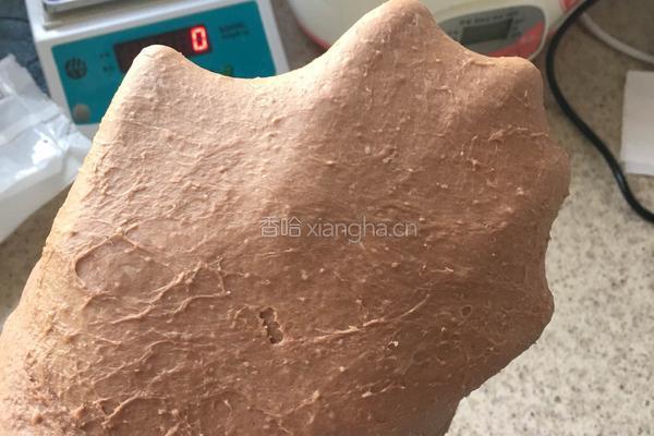 汤种法爆浆巧克力吐司的做法图解2