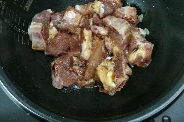 电饭煲焗排骨的做法图解3