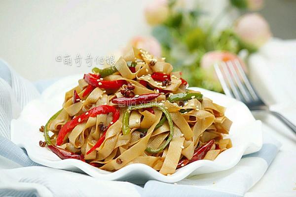 素炒千张的做法图解9
