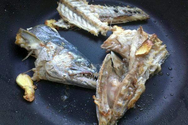 鲅鱼头炖豆腐的做法图解2