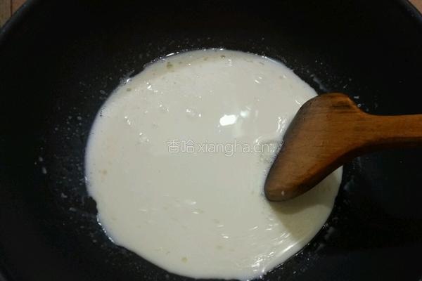 炒鲜奶的做法图解7