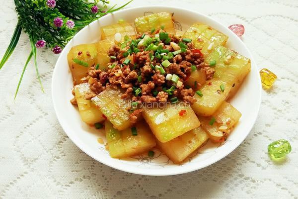 肉末冬瓜的做法图解9