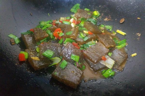 炒焖子的做法图解7