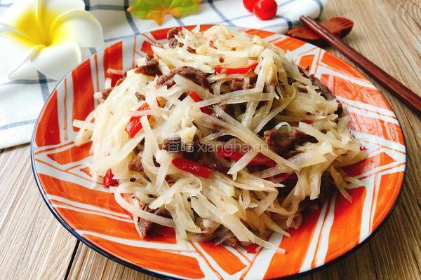 牛肉土豆丝的做法图解7