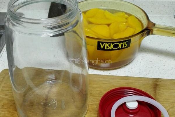 兰儿的黄桃罐头的做法图解8