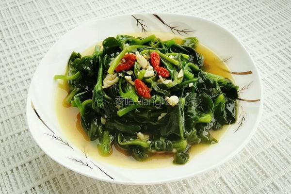 蒜蓉穿心莲的做法图解8