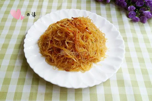 虫草银芽炒粉丝的做法图解9