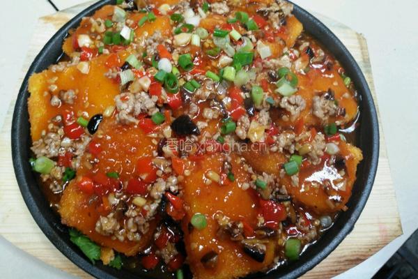 铁板豆腐的做法图解4