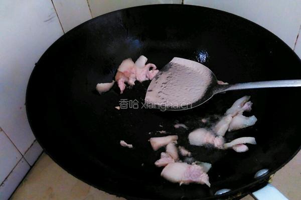 水笋炒肉的做法图解4