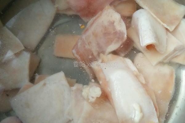 红烧肉皮的做法图解1
