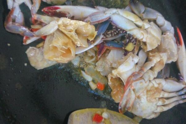 麻辣蟹的做法图解4
