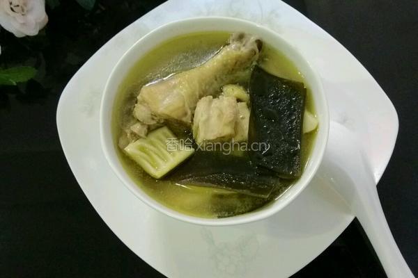 海带炖鸡的做法图解11