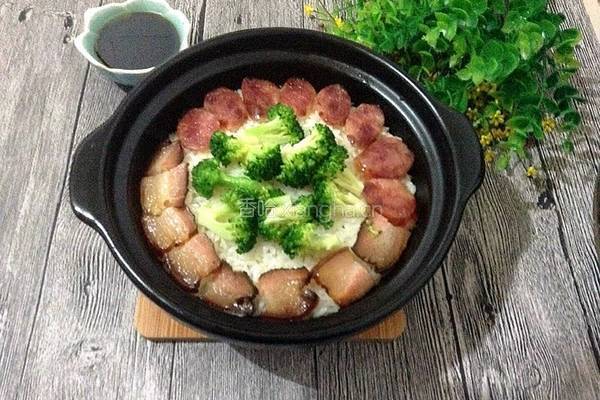 腊味煲仔饭的做法图解7