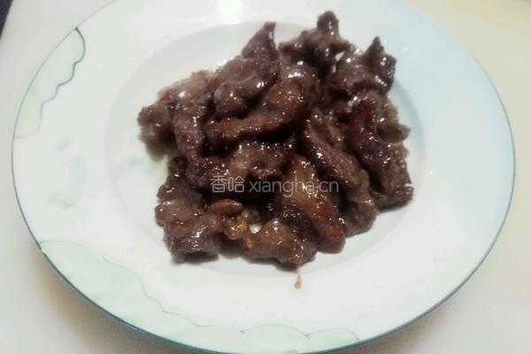 姜丝炒牛肉的做法图解7