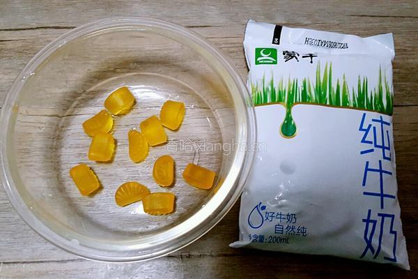 QQ糖布丁的做法图解1