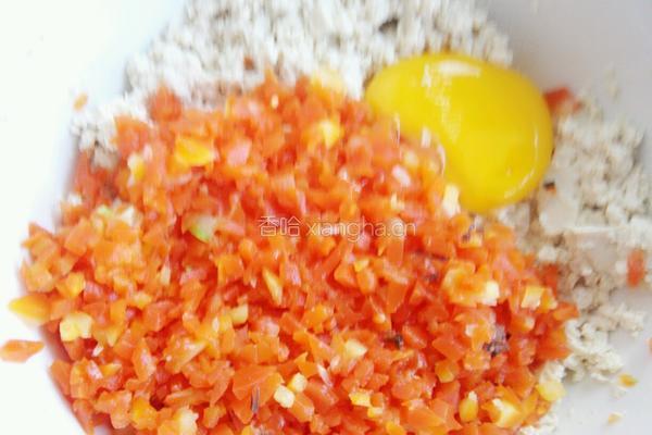 胡萝卜豆腐饺子的做法图解6