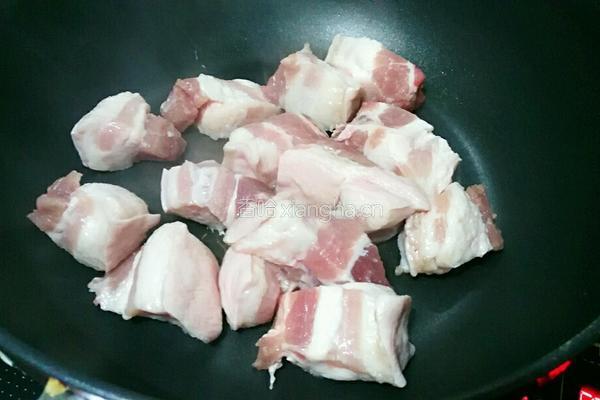 虎皮鹌鹑蛋烧肉的做法图解4