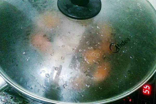 虎皮鹌鹑蛋烧肉的做法图解9