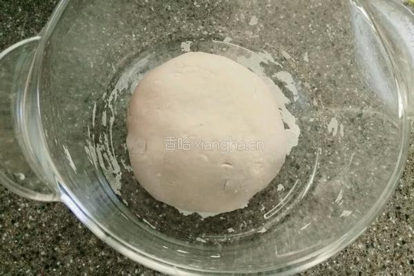 苋菜汁面条的做法图解3