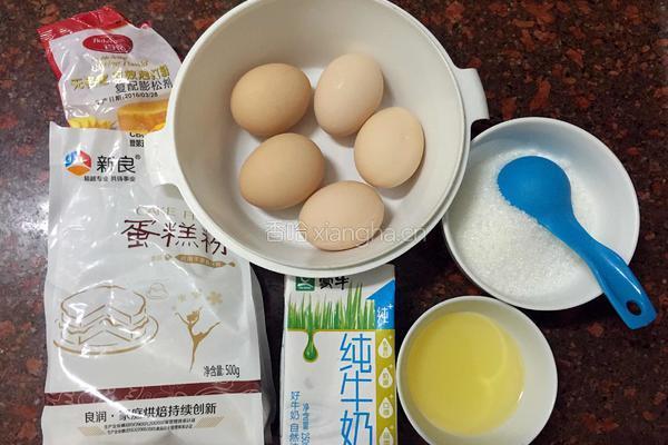 松软蛋糕的做法图解1