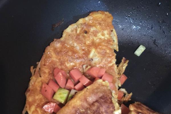 鸡蛋挂面煎饼的做法图解7