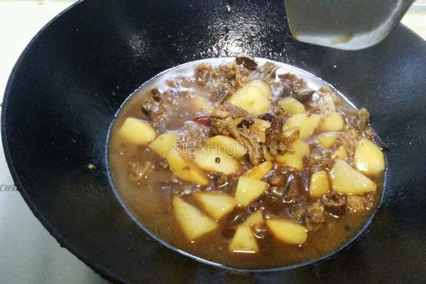 土豆炖牛肉的做法图解8