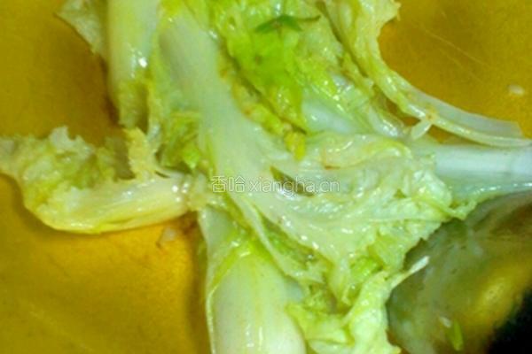 鸡血白菜汤的做法图解6