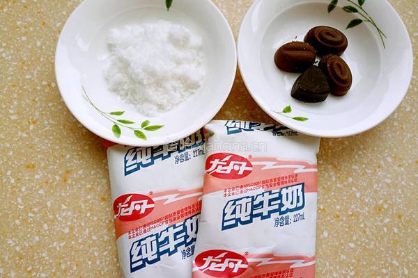 巧克力冰棒的做法图解1