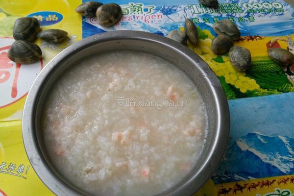 虾肉粥的做法图解7